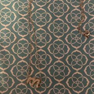 “M” Necklace